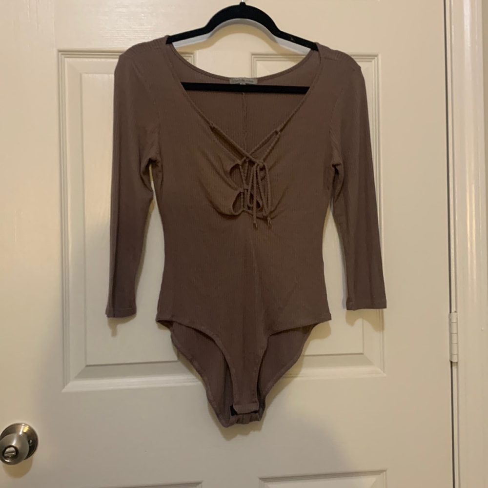 Charlotte Russe bodysuit. Purple color. Size Small